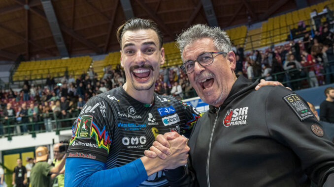Sir Susa Scai Perugia impone il ritmo e vince a Monza