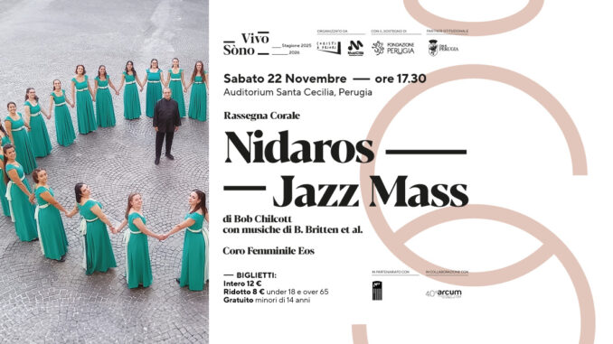 Atteso concerto del Coro Femminile Eos a Perugia