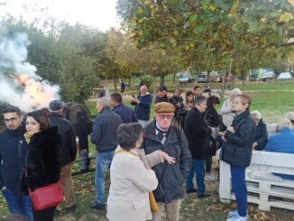 Castagnata al Parco Pascoletti, successo di partecipazione