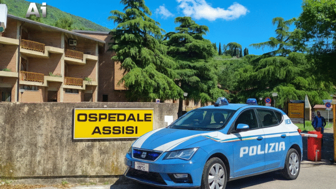 Escandescenza in ospedale, 25enne denunciata dalla Polizia