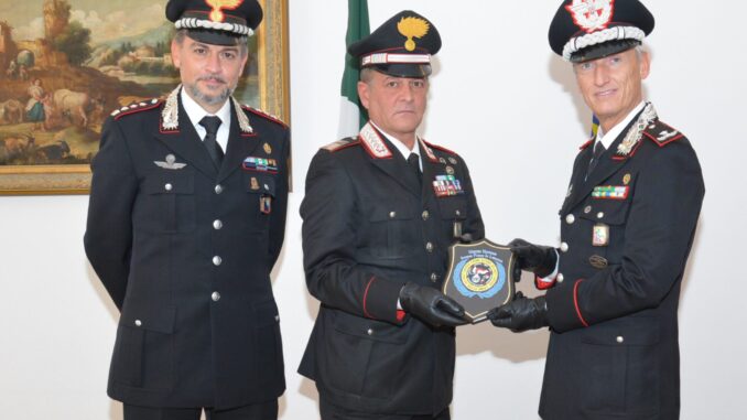 Rientro da missione, omaggio al Luogotenente Pistelli