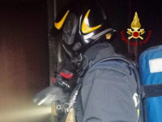 Incendio in abitazione a Città di Castello, donna salva