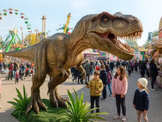 Dinosauri e giostre: la magia della Festa del Bambino