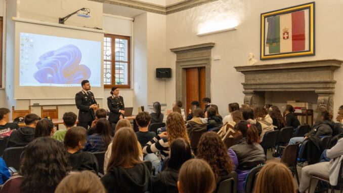 Orvieto, studenti a confronto con i Carabinieri