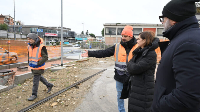 Metrobus Perugia, sopralluogo su cantieri strategici urbani