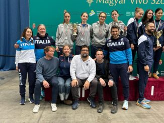 Argento europe a squadre per la ternana Sofia Quirini a Budapest