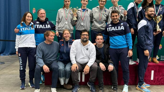 Argento europe a squadre per la ternana Sofia Quirini a Budapest