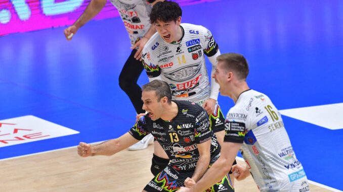 Perugia domina a Modena e firma la sedicesima vittoria