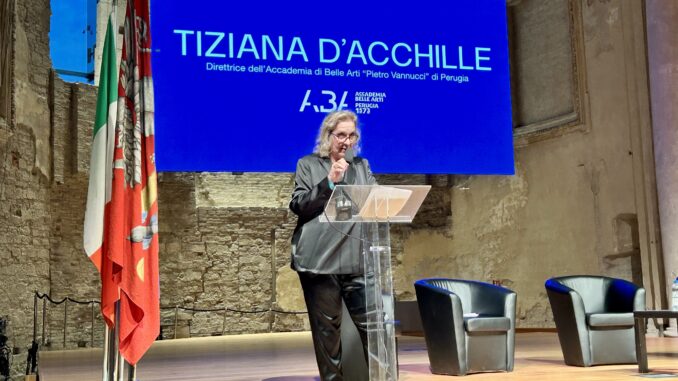 Tiziana D'Acchille riconfermata all'Accademia di Belle Arti