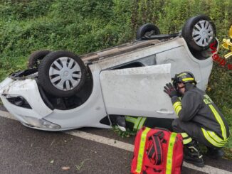 Incidente stradale a Orvieto, paura per giovane donna