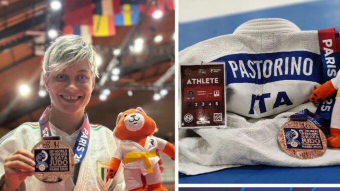 Pastorino bronzo mondiale, festa per la Ternana Judo