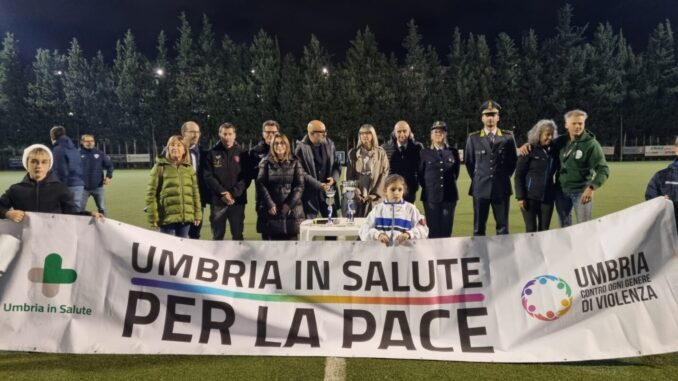 Sanitari uniti a San Sisto, calcio contro la violenza