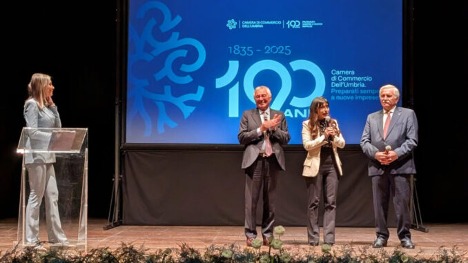 Camera di Commercio Umbria, celebrazione dei 190 anni