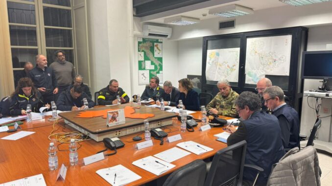 Dispersione simulata di vapori tossici nello stabilimento AST