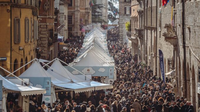 Eurochocolate 2025 conquista Perugia e appassiona i visitatori