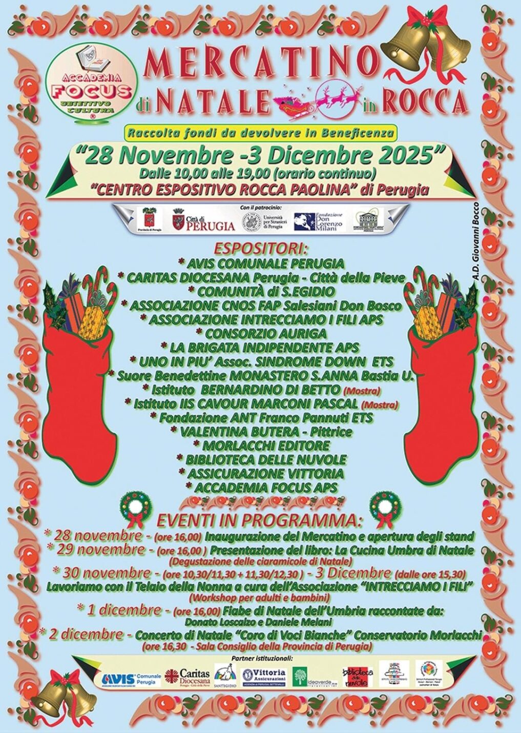 Mercatino di Natale in Rocca pronti per la presentazione