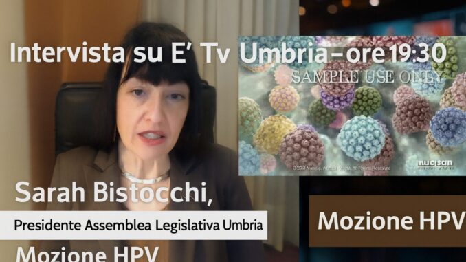 Umbria verso HPV free: vaccini al 100%, mozione Pd regionale!
