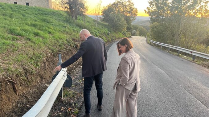 Sindaca Ferdinandi e Assessore Zuccherini ispezionano Monteverde