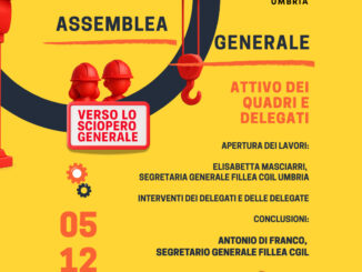 Assemblea Fillea Cgil Umbria prepara sciopero generale