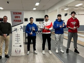 Cherubini e Costantini trionfano a Perugia nella prova di spada