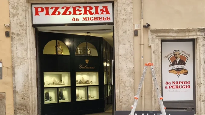 Antica Pizzeria Da Michele apre nel cuore di Perugia