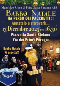 I Rioni di Perugia accendono il Natale perugino