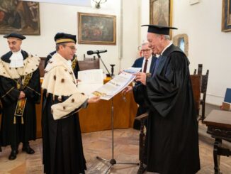 Myerson insignito del dottorato honoris causa a Perugia