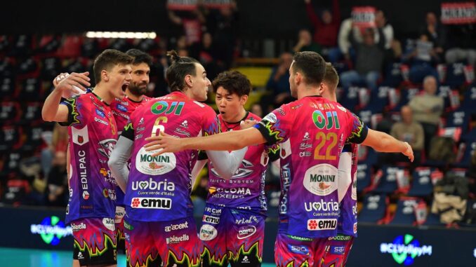 Perugia ribalta Praha e conquista vittoria europea