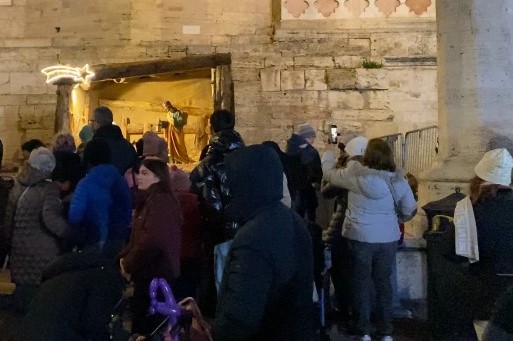 Perugia inaugurerà il presepe di piazza con i Rioni