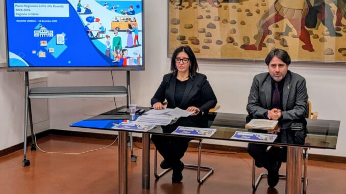 Piano regionale contro povertà 24-26, Umbria punta rete integrata