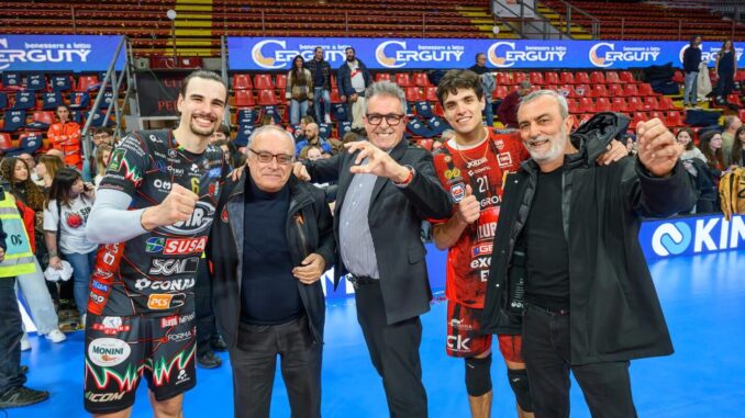 Sir Perugia in Final Four: Lube ko 3-1 al PalaBarton
