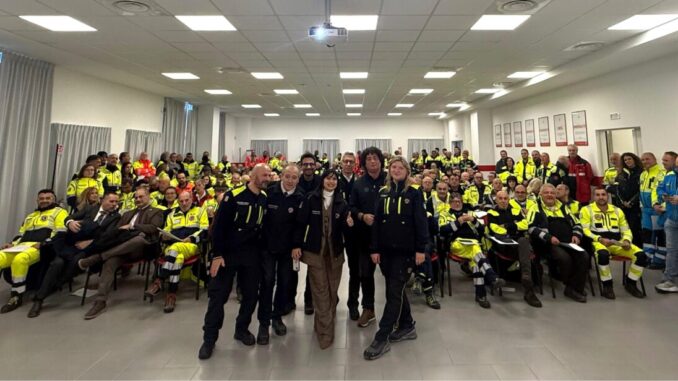 Proietti celebra volontari umbri e consegna nuovi mezzi