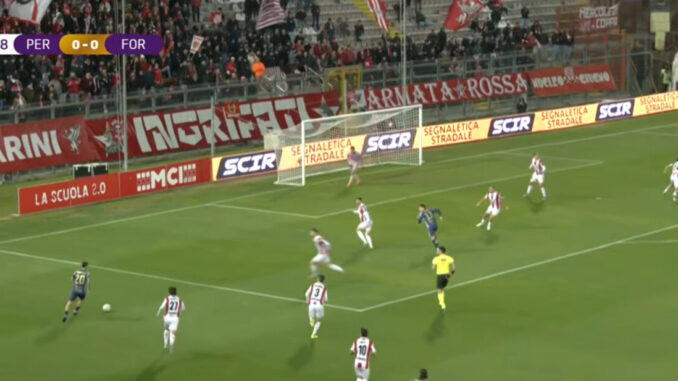 Il Perugia batte il Forlì con goleada pensando al mercato