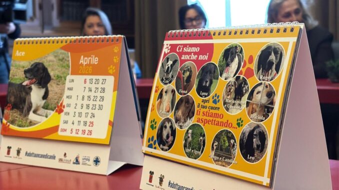 Sportello a quattro zampe presenta il calendario 2026