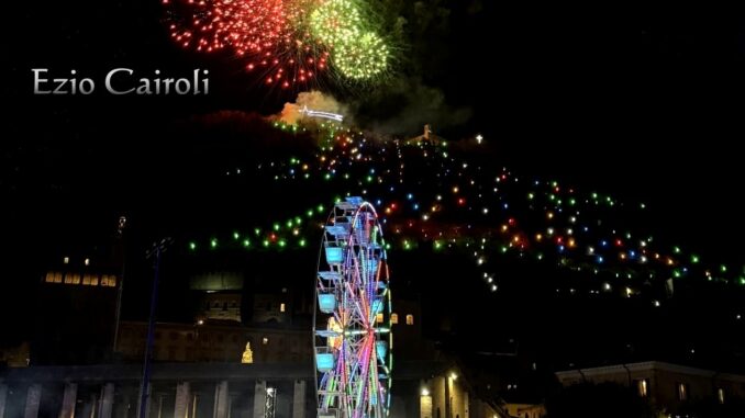 Gubbio è sul Monte Ingino, l’Albero di Natale più grande del mondo