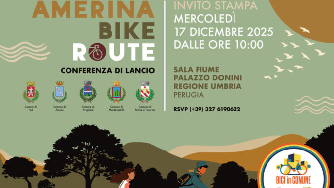 Amerina bike route, la storia diventa percorso ciclabile
