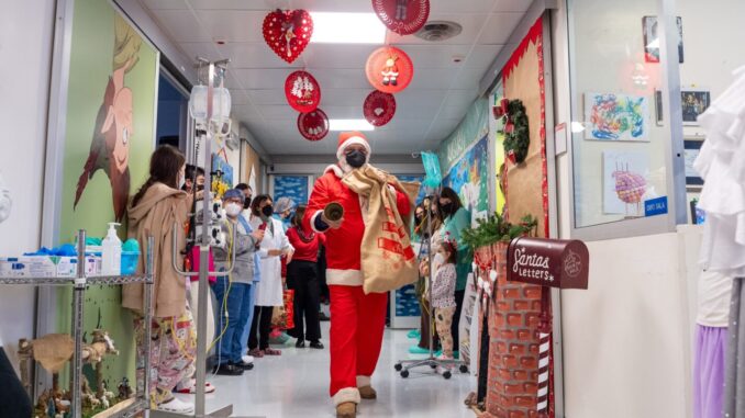 Natale al Chianelli, doni e speranza per i piccoli pazienti