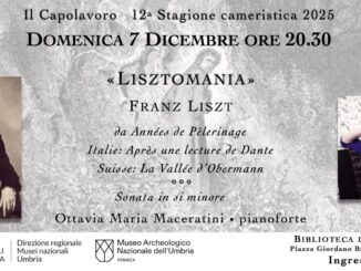 Serata lisztiana al M.A.N.U. con pianista Maceratini