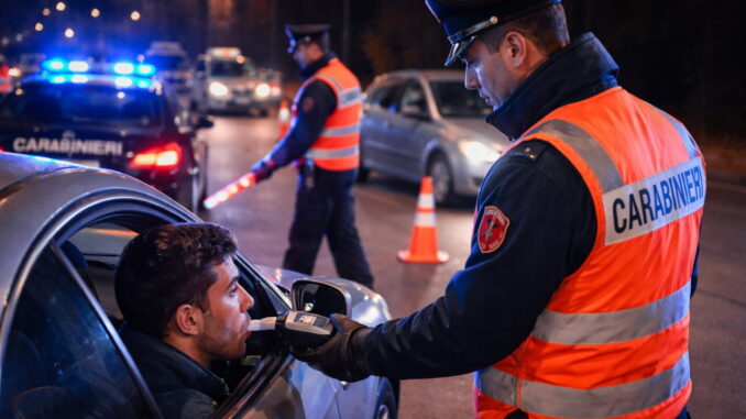 Cinque denunciati a Terni per guida in stato di alterazione