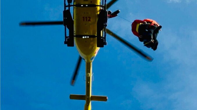 Doppio intervento di Nibbio 01, soccorsi sul lago e in Valnerina