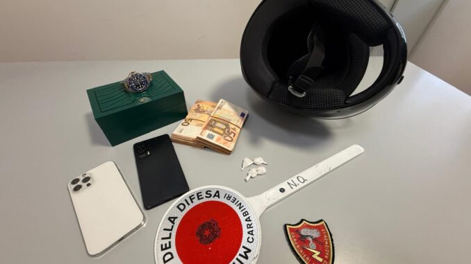 Carabinieri scoprono cocaina e beni di lusso, arrestato 47enne