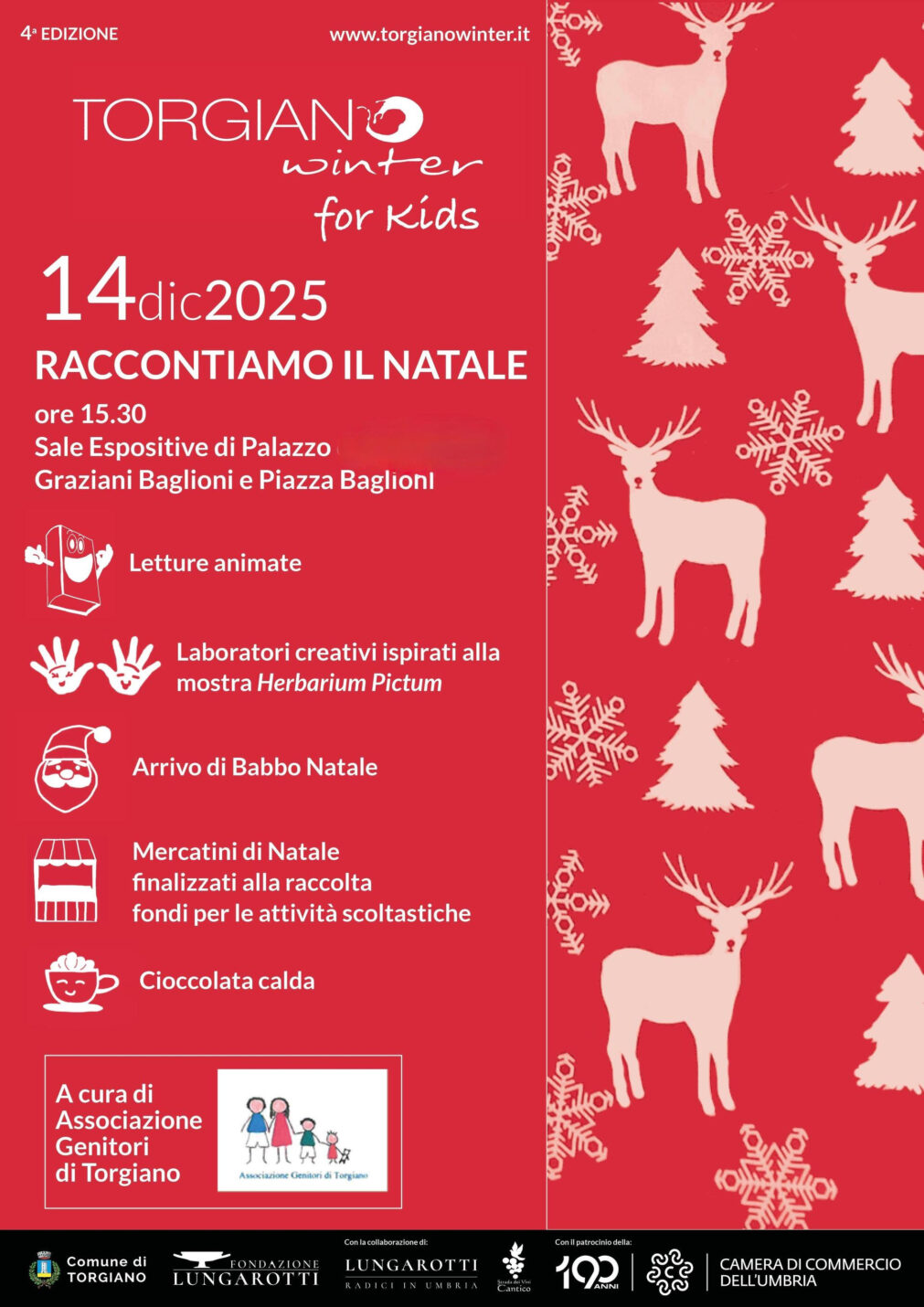 Torgiano accende il Natale con storie, giochi e magia