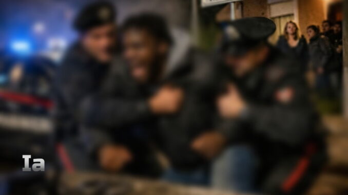 Aggredì i carabinieri a Terni, pena ridotta all'aggressore africano