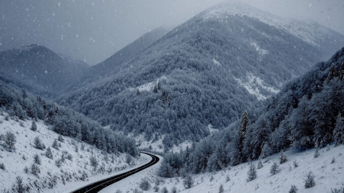 Nevicate intense ridisegnano l’Appennino tra Marche e Umbria