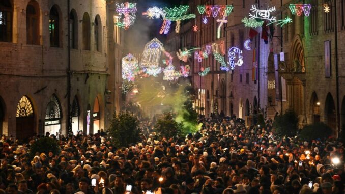 Capodanno in centro a Perugia, musica, pubblico e sicurezza