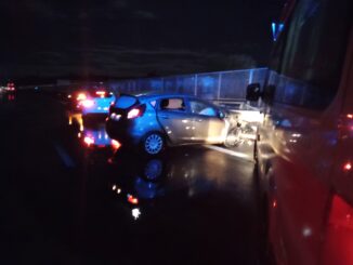Incidente raccordo Terni, auto contro guardrail 5 ragazze coinvolte