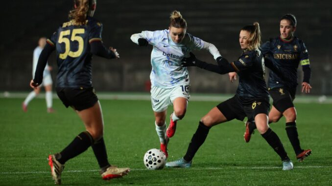 Calcio femminile Inter travolge Ternana e avanza in Coppa Italia