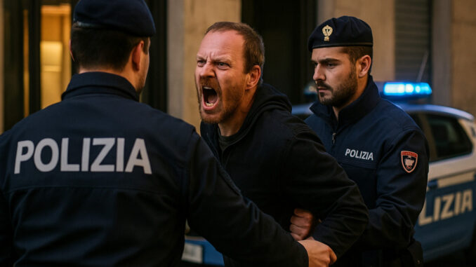 Resistenza: insulta agenti e finisce denunciato dalla Polizia