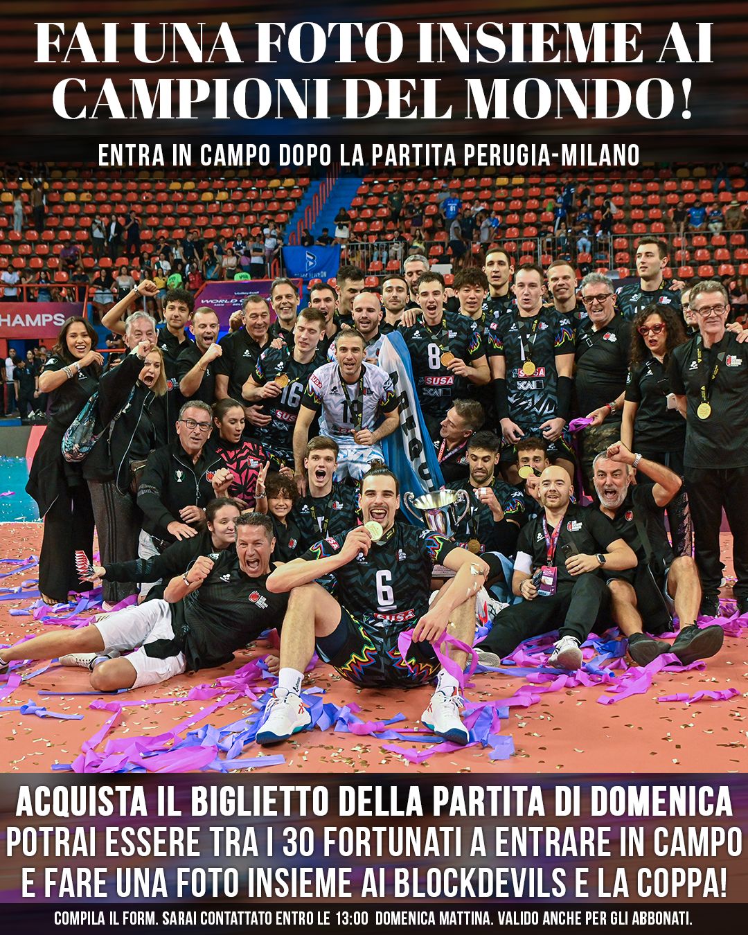 Perugia prepara la sfida e Plotnytskyi detta la rotta