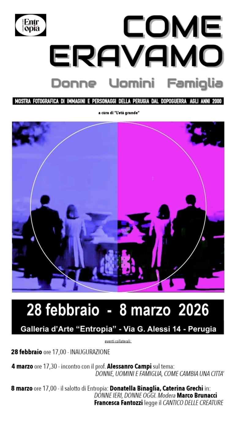 Cantieri della memoria prossima mostra alla Galleria Entropia
